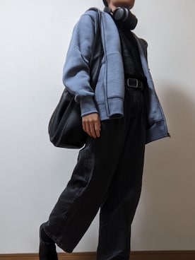 「アイテム（ポロシャツ）」を使った、オト_Otoさん（メンズ・170cm）の秋コーディネート