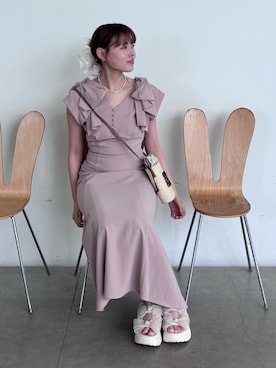 「snidel」｜ayame🐰低身長女子コーデ♡さん（レディース・152cm）の夏コーディネート