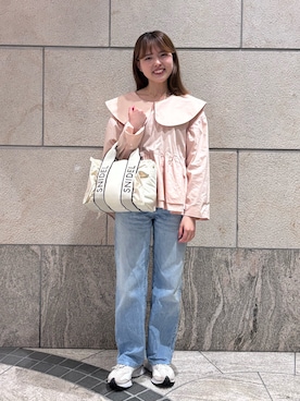 「I_am（アイアム）のアイテム」を使った、ayame🐰低身長女子コーデ♡さん（レディース・152cm）の春コーディネート