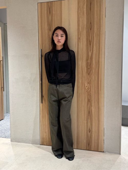 ATTISESSION ハーフ デニム パンツとワイド デニムパンツ ATTISESSION＞ハーフ デニム パンツ/ライトブルー