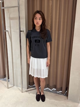 「ATTISESSION（アティセッション）のアイテム」を使った、Suganumaさん（レディース・160cm）の夏コーディネート