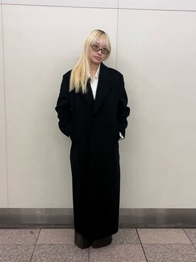 「ATTISESSION（アティセッション）のアイテム（その他アウター）」を使った、yoshizumiさん（レディース・158cm）の秋コーディネート