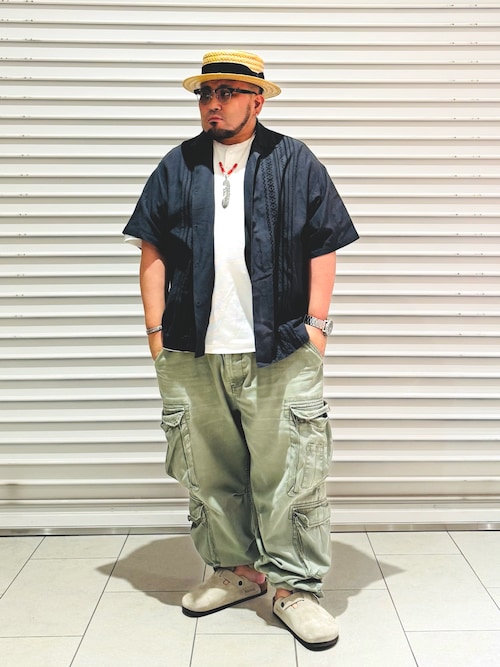 arth HANAMUGI BOATER HAT / アース