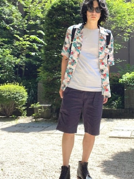 「ISABEL MARANT（イザベルマラン）のアイテム（パンツ）」を使った、giannarockさん（メンズ・176cm）の春コーディネート