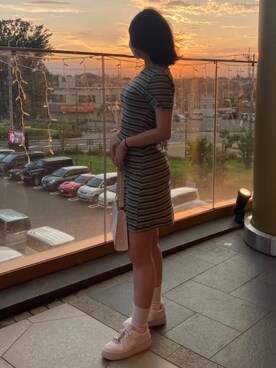 「shein」｜みすずさん（レディース・151cm）の夏コーディネート