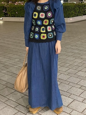 zakkyさん（レディース・151cm）の春コーディネート