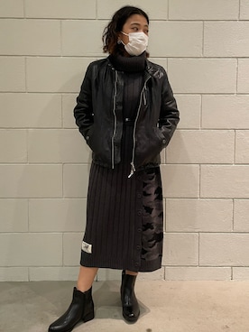 KAEさん(レディース・153cm)の冬コーディネート