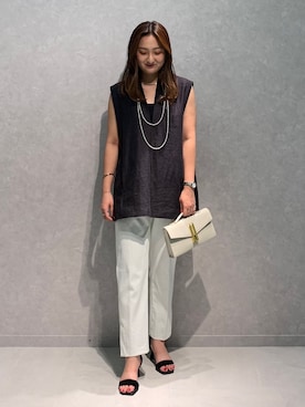 MIHIROさん（レディース・153cm）の夏コーディネート