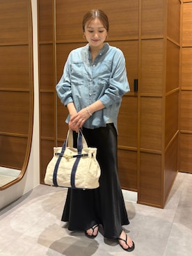 「Rouge vif（ルージュヴィフ）のアイテム」を使った、MIHIROさん（レディース・154cm）の春コーディネート