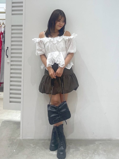 【2点セット】HARE♡ハレ キルティング レザースカート レディース キルティング切替ダンボールスカート | DOUDOU(ドゥドゥ