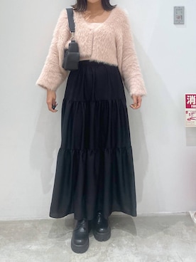 mioさん（レディース・157cm）の冬コーディネート