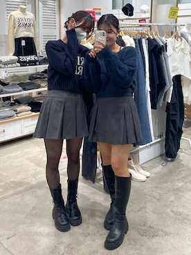 mioさん(レディース・157cm)の冬コーディネート