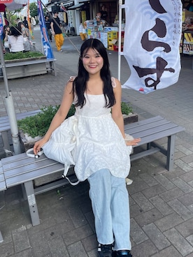 mioさん（レディース・157cm）の夏コーディネート