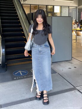 mioさん（レディース・157cm）の夏コーディネート