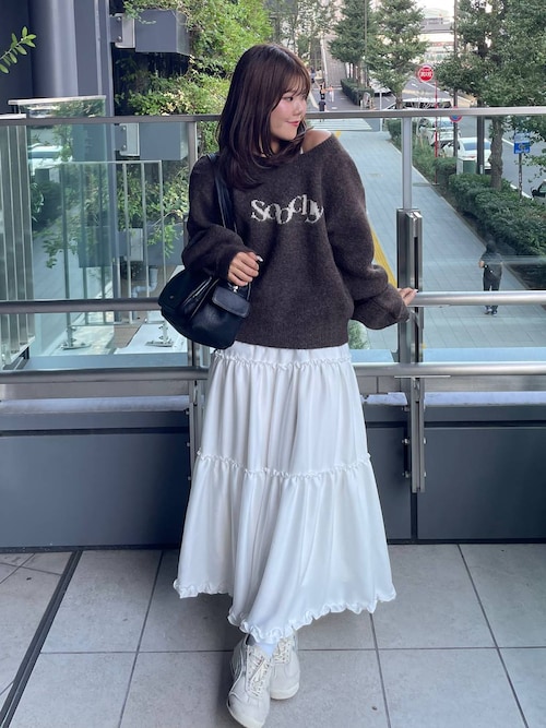 セール】アソートフリルティアードロングスカート 599314