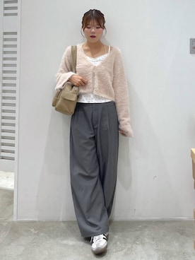 「アイテム（アンサンブル）」を使った、mioさん（レディース・157cm）の秋コーディネート