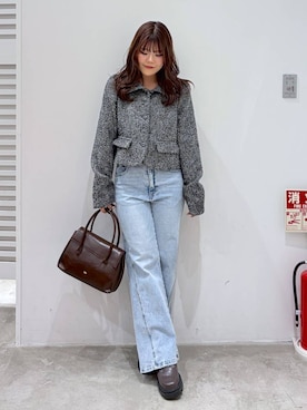 mioさん（レディース・157cm）の冬コーディネート