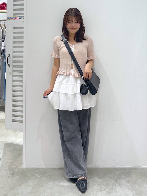 セール】コットンフリルミニスカート 283774（スカート