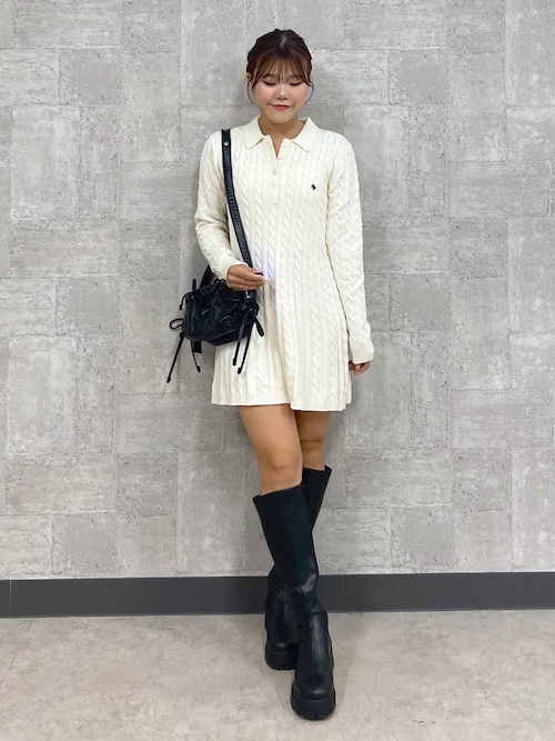 Mページ　119 POLO BCS(ポロ・ビーシーエス)】ケーブルワンピース 148971