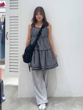 mioさん（レディース・157cm）の夏コーディネート