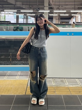 mioさん(レディース・157cm)の夏コーディネート