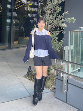 mioさん(レディース・157cm)の冬コーディネート