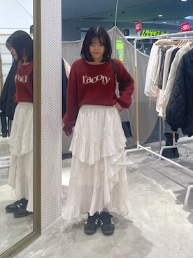 mioさん（レディース・157cm）の冬コーディネート