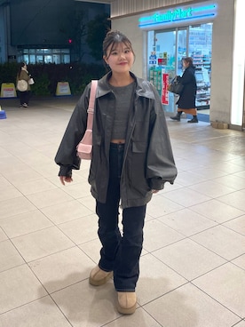 mioさん（レディース・157cm）の冬コーディネート