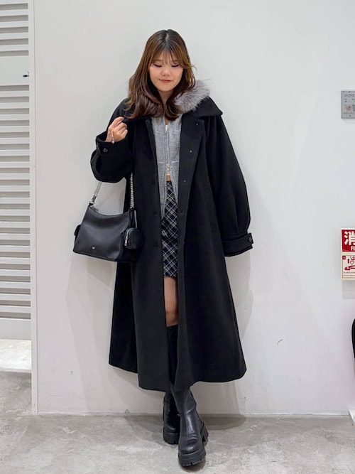 ✨美品・希少✨ Theory ベビー カーフ ロング レザーコート S ブラック セール】2WAYステンカラーロングコート 587549（ステンカラーコート