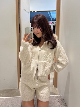 mioさん（レディース・157cm）の冬コーディネート