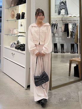 mioさん（レディース・157cm）の冬コーディネート