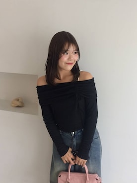 「Heather（ヘザー）のアイテム」を使った、mioさん（レディース・157cm）の夏コーディネート