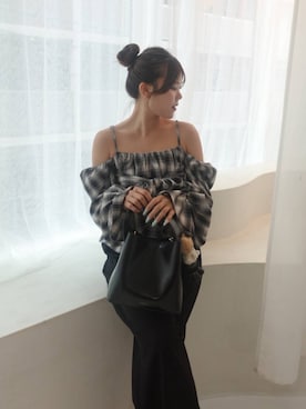 mioさん(レディース・157cm)の夏コーディネート