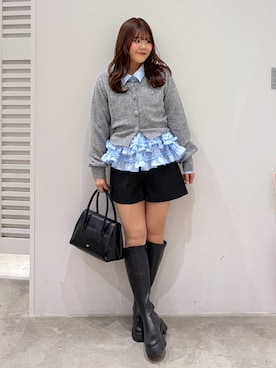 mioさん(レディース・157cm)の冬コーディネート