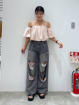 mioさん（レディース・157cm）の夏コーディネート