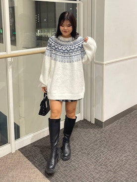 mioさん（レディース・157cm）の秋コーディネート