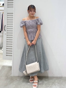 mioさん（レディース・157cm・20代）の夏コーディネート