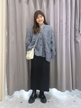 mioさん（レディース・157cm）の冬コーディネート