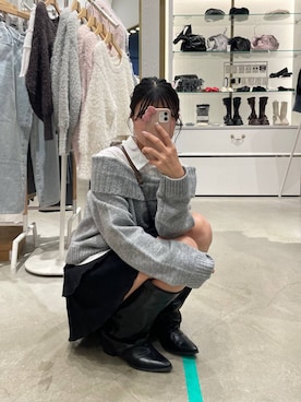 mioさん(レディース・157cm)の冬コーディネート