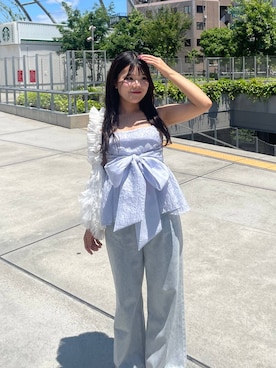 mioさん(レディース・157cm)の夏コーディネート