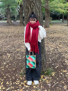 mioさん（レディース・157cm）の冬コーディネート