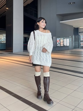 mioさん（レディース・157cm）の秋コーディネート