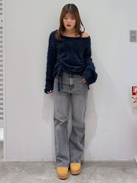 「Heather（ヘザー）のアイテム」を使った、mioさん（レディース・157cm）の秋コーディネート