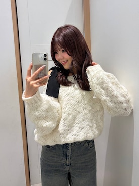 mioさん（レディース・157cm）の冬コーディネート