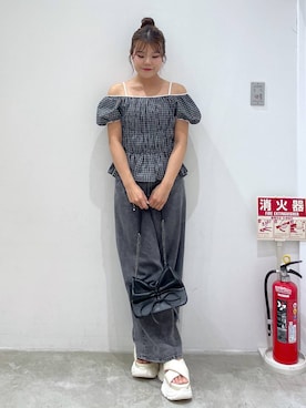 mioさん(レディース・157cm)の夏コーディネート