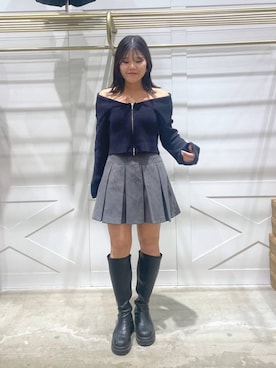 mioさん（レディース・157cm）の冬コーディネート