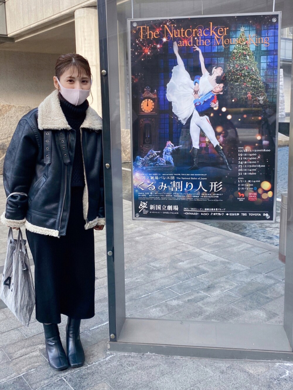 「ブラック、冬、オトナ女子、シンプル、カジュアルコーデ、オトナカジュアル、低身長コーデ、タートルネック、ワンピース、いいね、save、フォローお願いします🤑」｜「A part byのアイテム（ワンピース、ブラック系）」を使った、ゆうきさん（レディース・154cm）の冬コーディネートの1枚目の写真