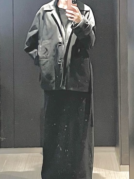 「CLANE（クラネ）のアイテム（Tシャツ/カットソー）」を使った、平々凡々さん（レディース・162cm）の秋コーディネート