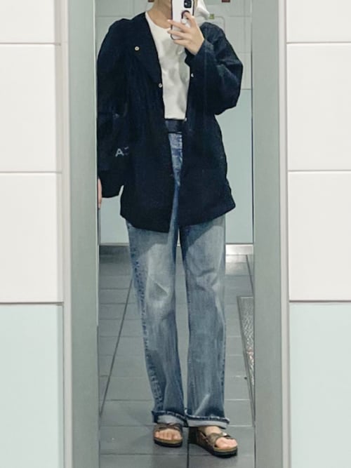 CLANE（クラネ）の「SECOND WIDE DENIM P/T（デニムパンツ