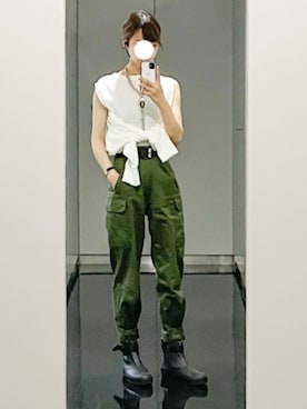 平々凡々さん（レディース・162cm）の春コーディネート